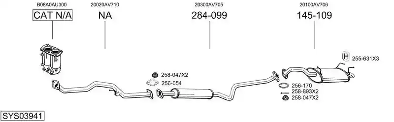 BOSAL SYS03941