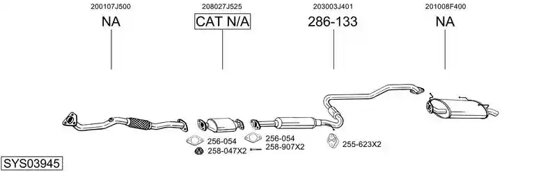 BOSAL SYS03945