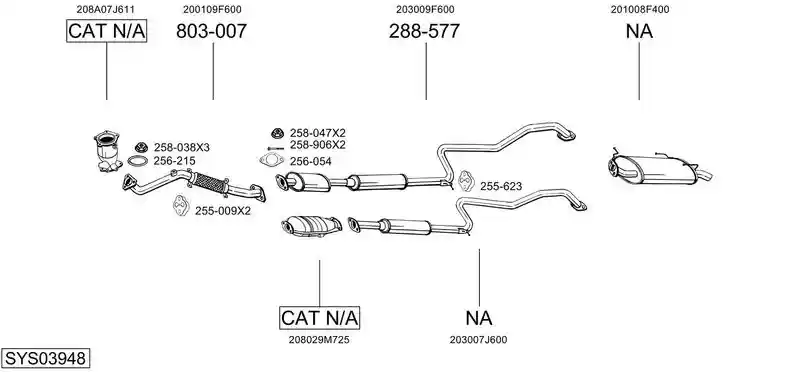 BOSAL SYS03948