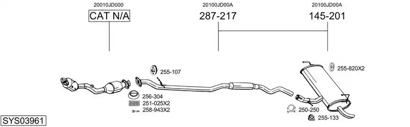 BOSAL SYS03961