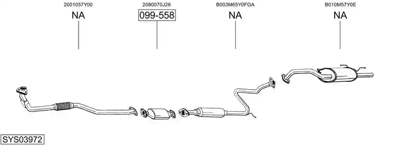 BOSAL SYS03972