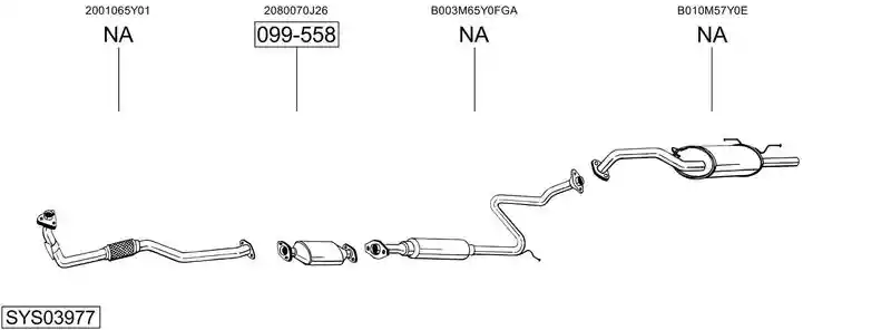 BOSAL SYS03977