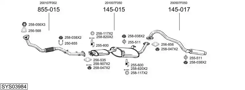 BOSAL SYS03984