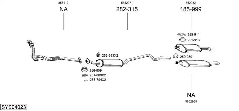 BOSAL SYS04023