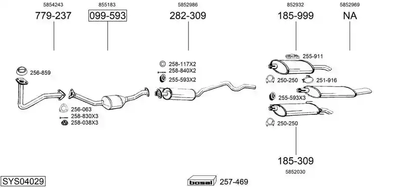 BOSAL SYS04029