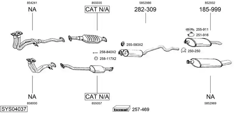 BOSAL SYS04037