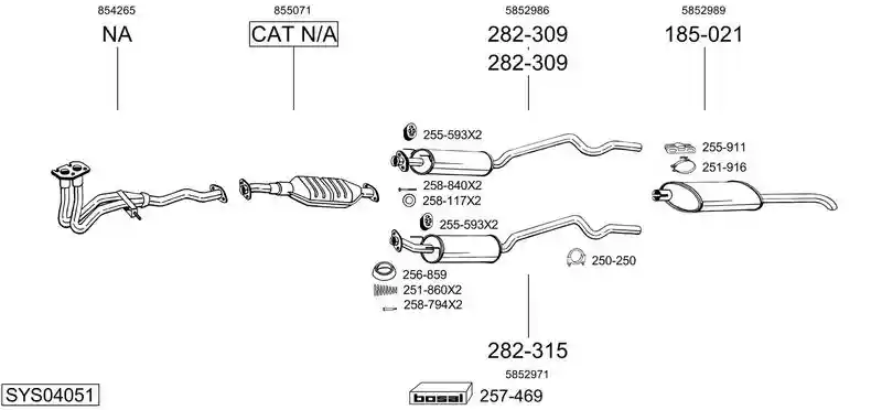 BOSAL SYS04051