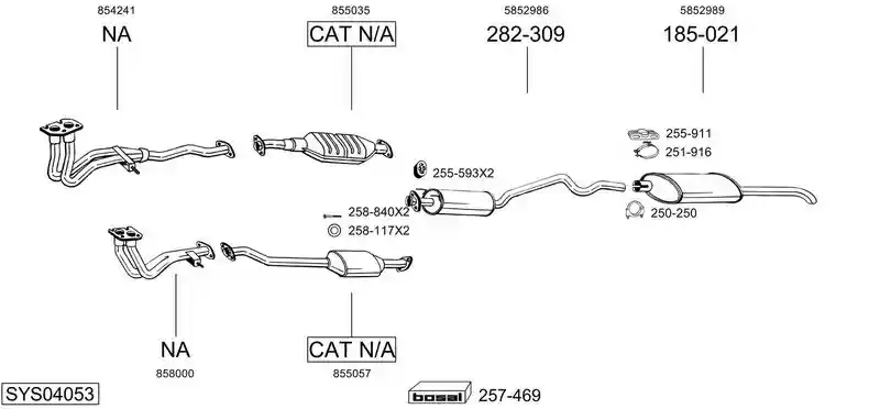 BOSAL SYS04053