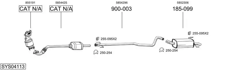 BOSAL SYS04113