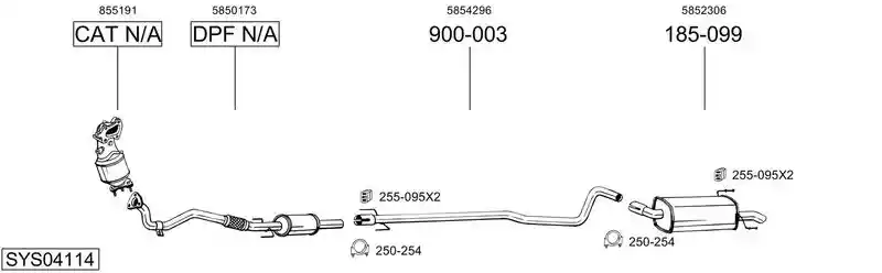BOSAL SYS04114