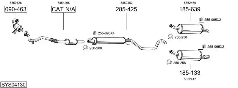 BOSAL SYS04130
