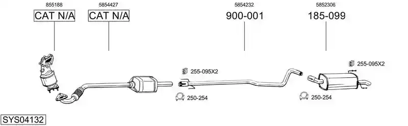 BOSAL SYS04132