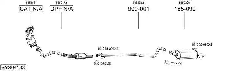 BOSAL SYS04133