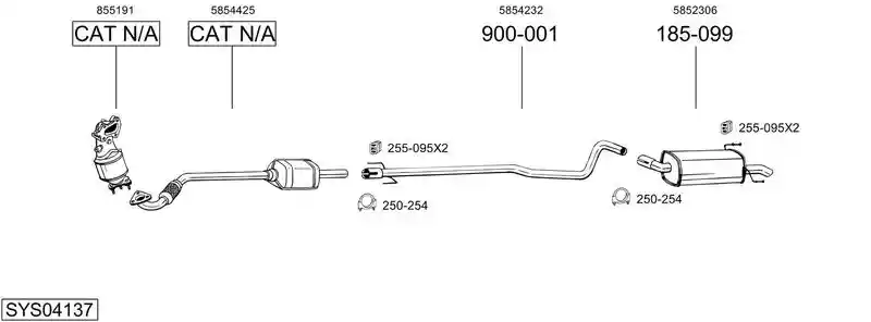 BOSAL SYS04137