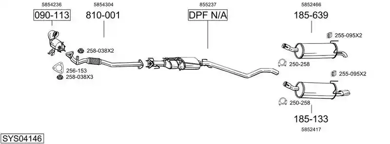 BOSAL SYS04146