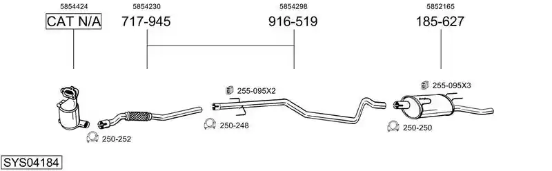BOSAL SYS04184