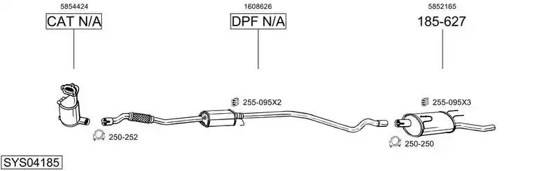 BOSAL SYS04185
