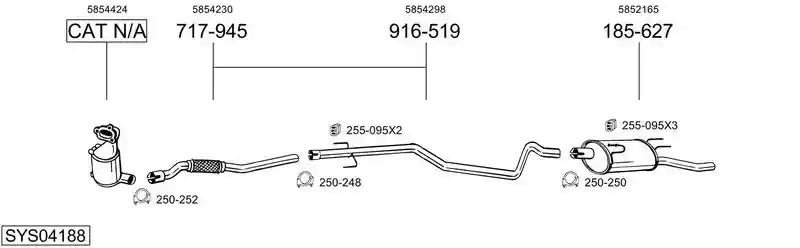 BOSAL SYS04188