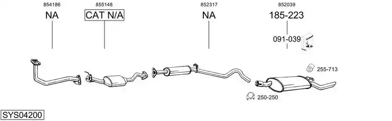 BOSAL SYS04200