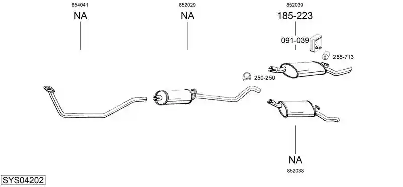 BOSAL SYS04202