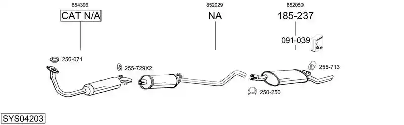 BOSAL SYS04203
