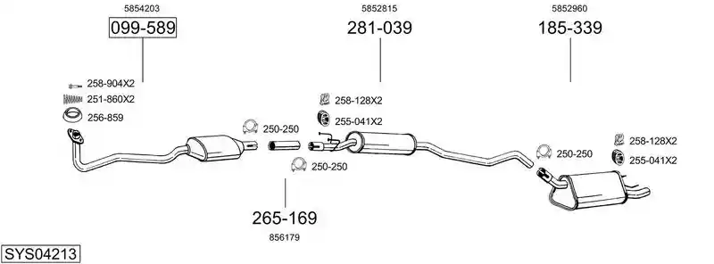 BOSAL SYS04213