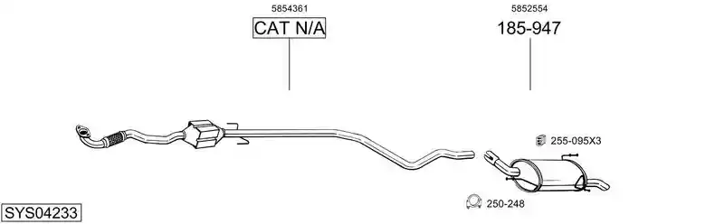 BOSAL SYS04233