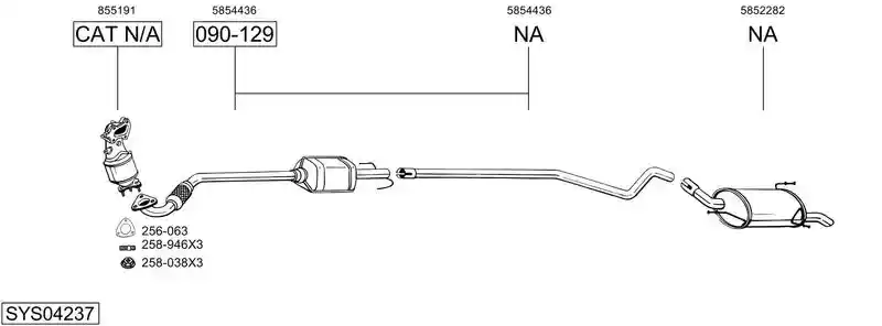 BOSAL SYS04237