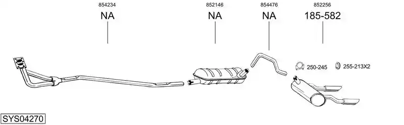 BOSAL SYS04270