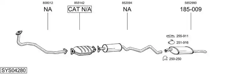 BOSAL SYS04280