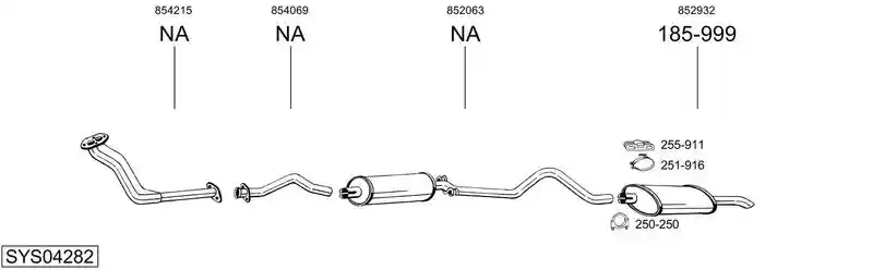 BOSAL SYS04282