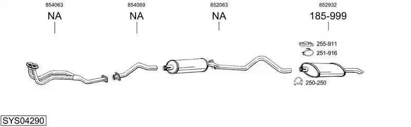BOSAL SYS04290