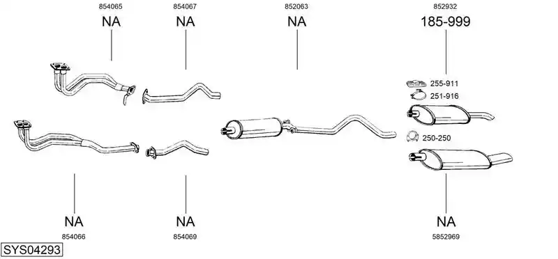 BOSAL SYS04293