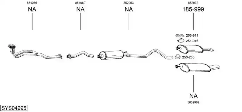 BOSAL SYS04295