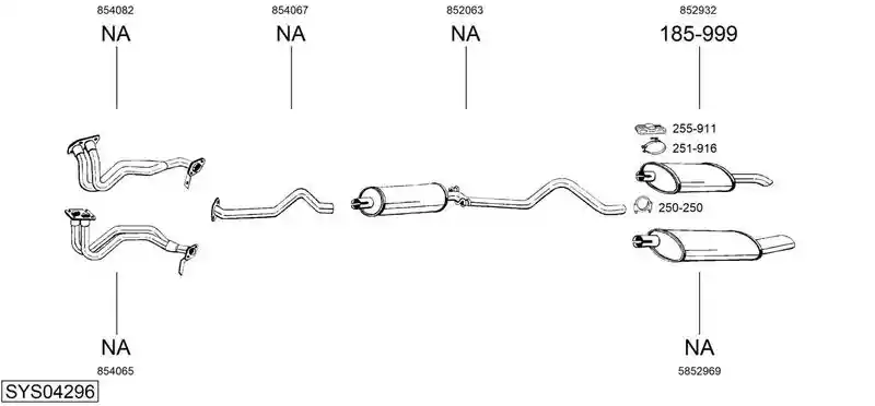 BOSAL SYS04296