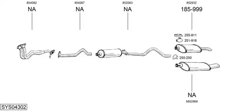 BOSAL SYS04302