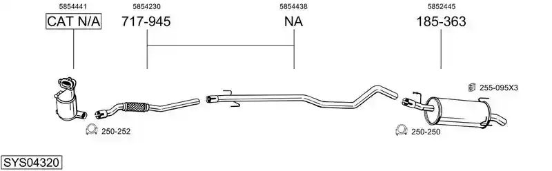 BOSAL SYS04320