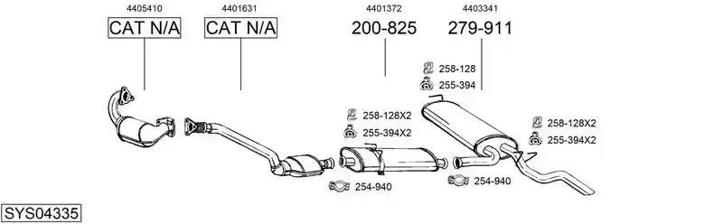 BOSAL SYS04335