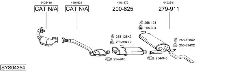 BOSAL SYS04354