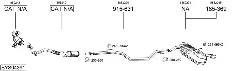 BOSAL SYS04391