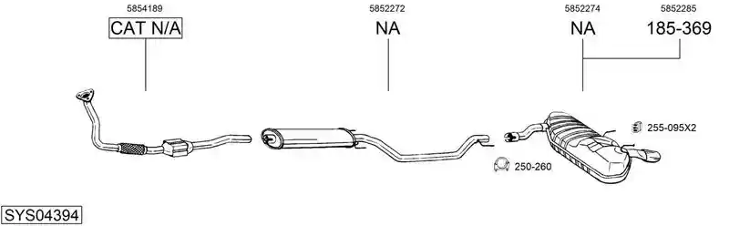 BOSAL SYS04394