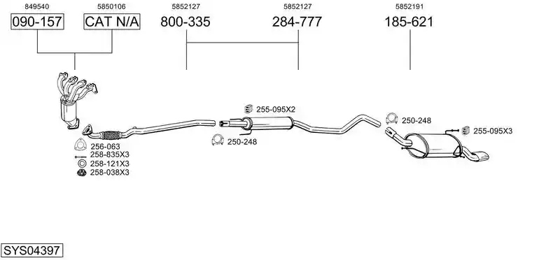BOSAL SYS04397