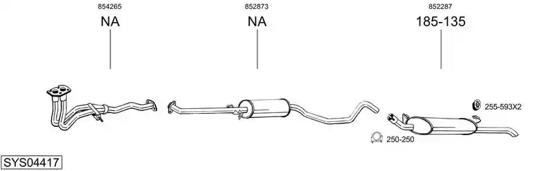 BOSAL SYS04417