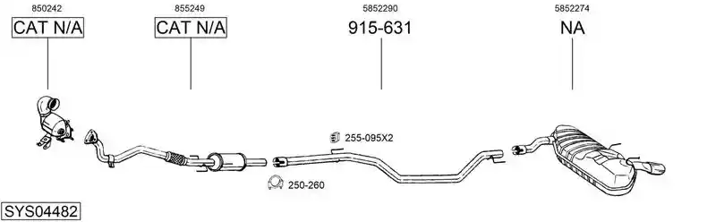 BOSAL SYS04482