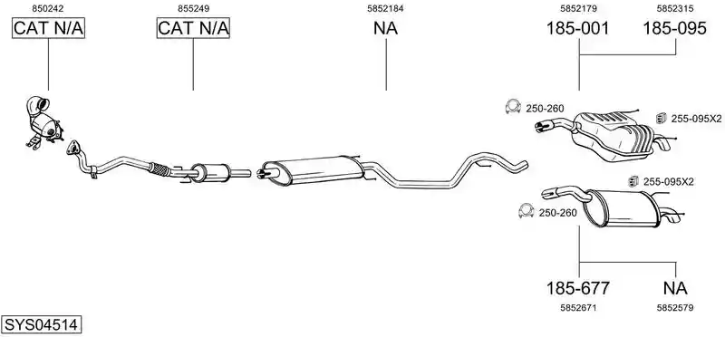 BOSAL SYS04514