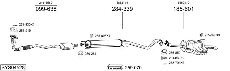 BOSAL SYS04528