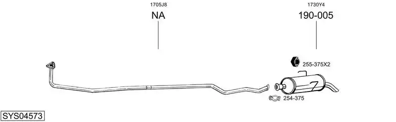 BOSAL SYS04573