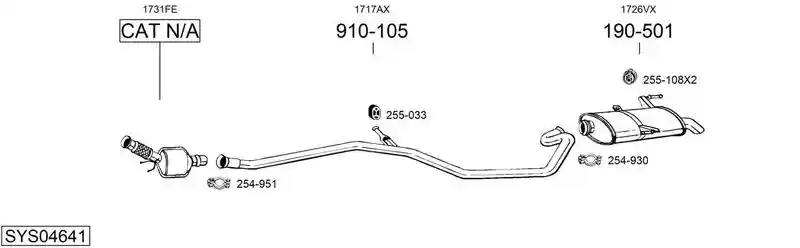 BOSAL SYS04641