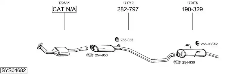 BOSAL SYS04682