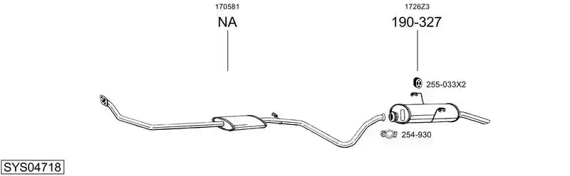 BOSAL SYS04718